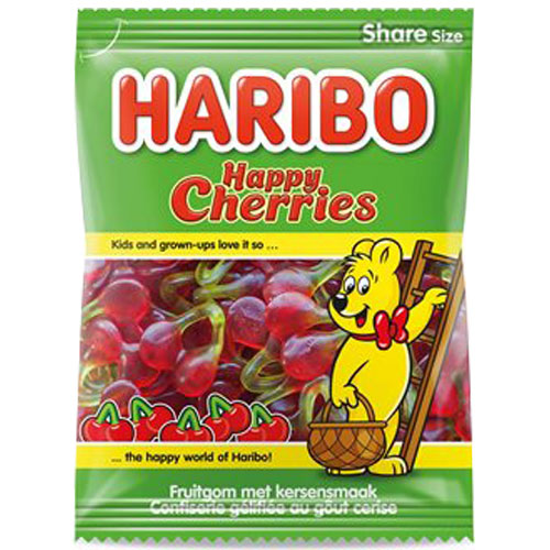 HARIBO HAPPY CHERRIES 185G 20/C