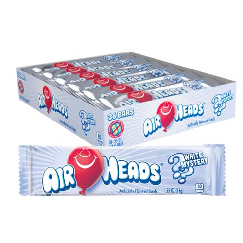 AIRHEADS CANDY WHITE MYSTERY 15.6G 36/C