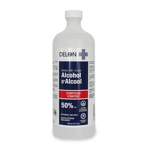 DELON ALCOHOL 450ML 12/C