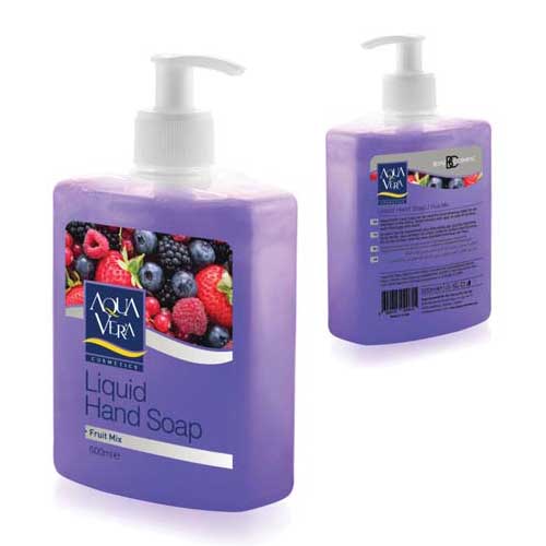 AV LIQUID HAND SOAP MIX FRUIT 500ML 12/C