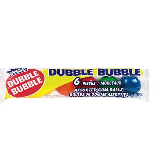 DUBBLE BUBBLE GUM 36G 10X36/C 6 PIECES